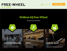 Tablet Screenshot of free-wheel.nl